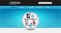 Desktop Screenshot of horizonyazilim.com